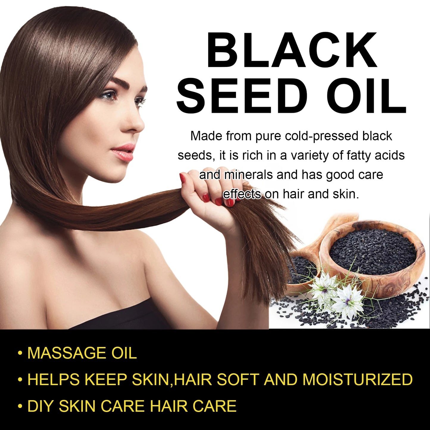Hair Growth Essential Oil – Nourish Roots & Promote Thicker Hair
