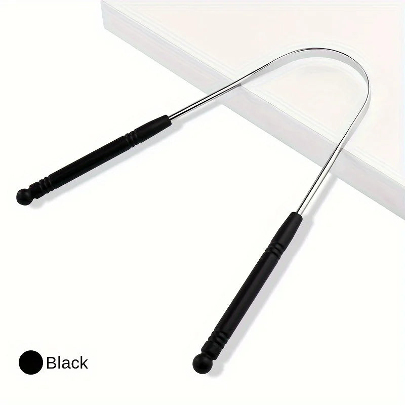 Stainless Steel Tongue Scraper – Fresh Breath & Better Oral Hygiene