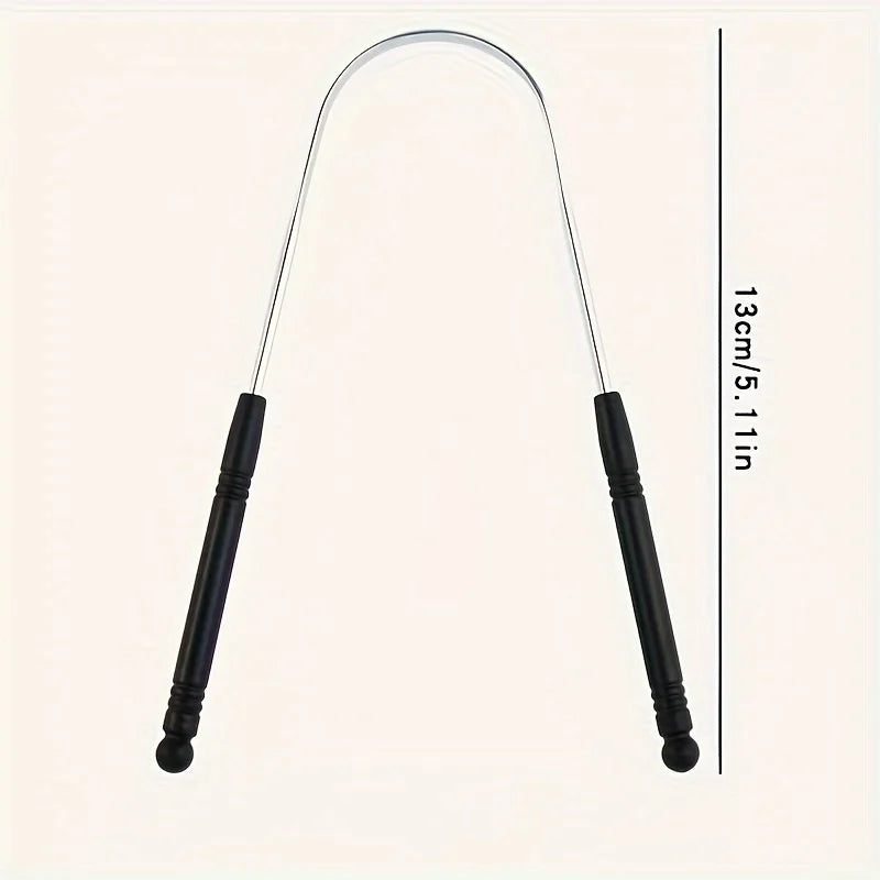 Stainless Steel Tongue Scraper – Fresh Breath & Better Oral Hygiene