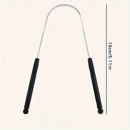 Stainless Steel Tongue Scraper – Fresh Breath & Better Oral Hygiene